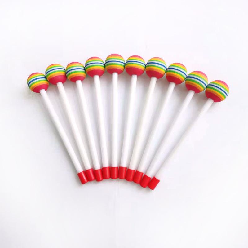 Colorful Children's Lollipop Xylophone Mallets - Performance Percussion Instrument Drumsticks