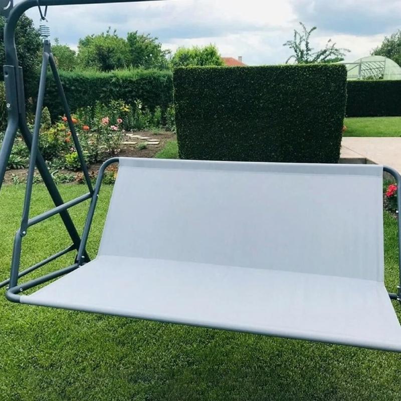 Outdoor Porch Swing Cover Replacement Back Cover with Sleeve Mount for Yard Chair Home Seating
