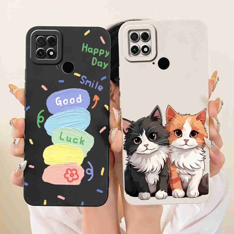 For Xiaomi Poco C40 Case 6.71" Pretty Girls Soft Silicone Phone Cover For Xiaomi Poco C40 PocoC40 Case Casing Coque Bumper