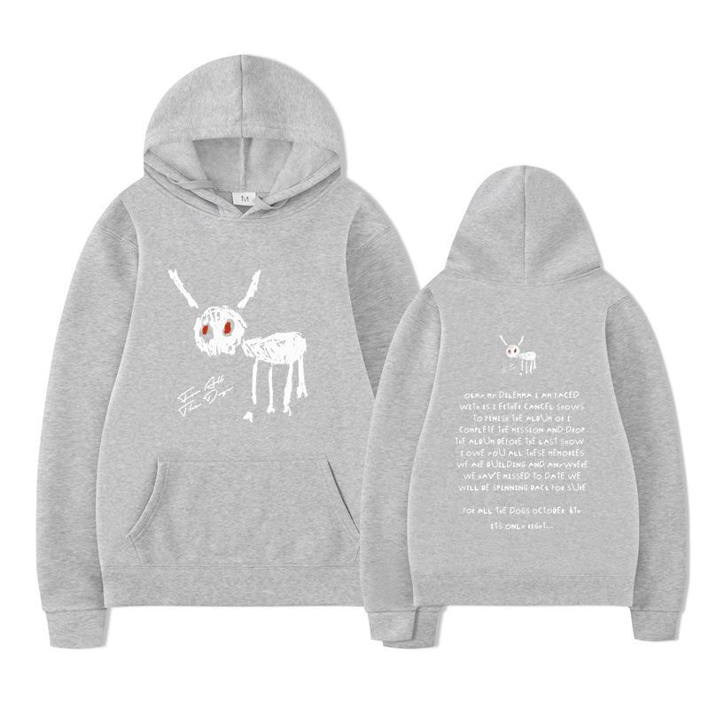 Rapper Drake for All The Dogs Letter Hoodie Design Men's Women's Sweatshirt Fleece Oversized Couples Streetwear Hoodies