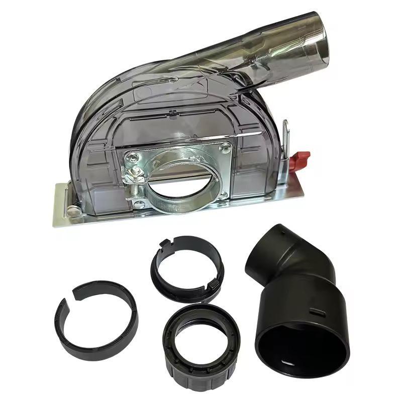 Angle Grinder Dust Cover & Modification Kit: Polisher, Cutter Stand, Chainsaw Grooving, Protective Accessories