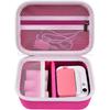Hard Shell Digital Camera Case Small Travel Camera Storage Holder for Seckton Deker Memory Card Charging Adapter