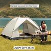 Portable Fully Automatic Quick-Open Camping Tent with Sun Protection and Rainproof Features