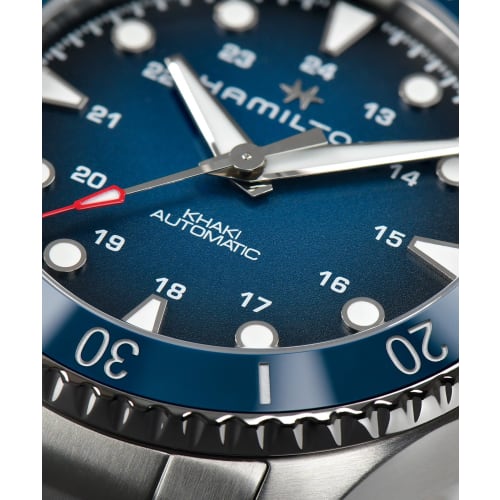 Hamilton H82505140 Khaki Navy Scuba Automatic Men's Watch with Official Warranty [Official Import]