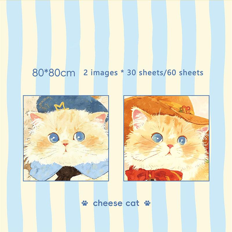 Cartoon Cat Memo Book Meow Sauce High Beauty Illustration Memo Paper