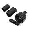 Aquarium Water Outlet Connector Set Plastic Noise Reduction Prevent Backflow Water Outlet Pipe Hose Adapter Set