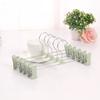 Stainless Steel Anti Slip Pants Rack, Adjustable Skirt Clip, Lightweight and Seamless Underwear Clip, Pants Hanging Sock Clip