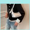 Stylish Korean Chic Subtle Baguette Bag Fashionable Trendy Shoulder Crossbody Bag For Women