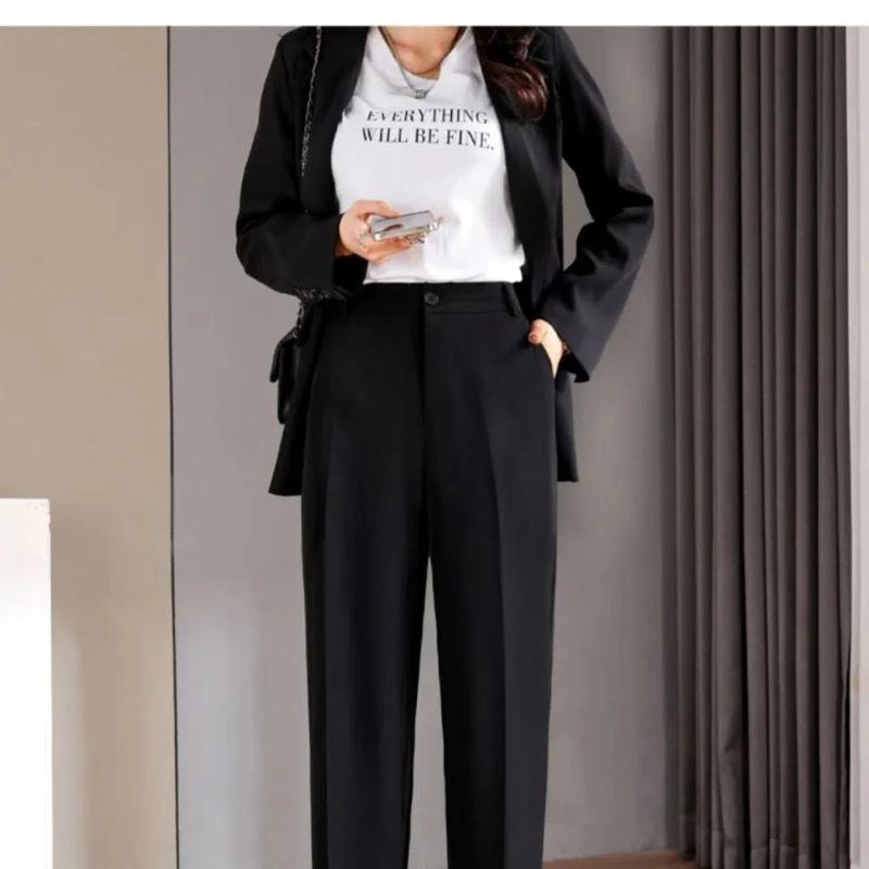 Îmbrăcăminte pentru femei Primăvară Toamnă Culoare Solidă Buton Fermoar Talie Înaltă Buzunare Pantaloni Casual Costume Pantaloni Scurți Formali