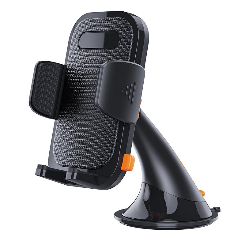 Universal Car Phone Holder with Suction Cup - Compatible with Dashboard, Glass, and Console for Telescopic Navigation.