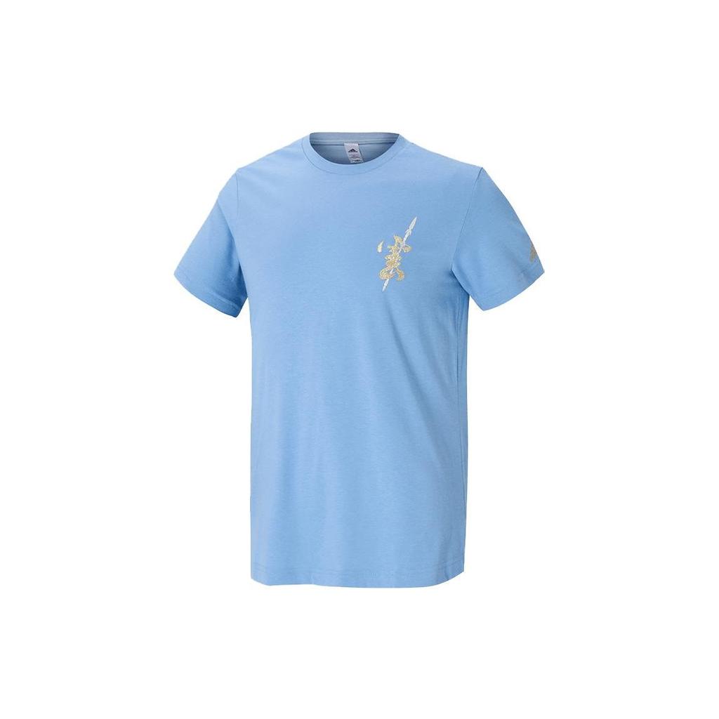 Adidas Don Issue 5 Generals Back Print Basketball Short-Sleeve T-Shirt Men Tops Blue GK5212