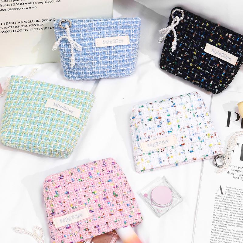 Coin Purse Portable Makeup Bag Student Lipstick Bag Fresh And Cute Storage Bag