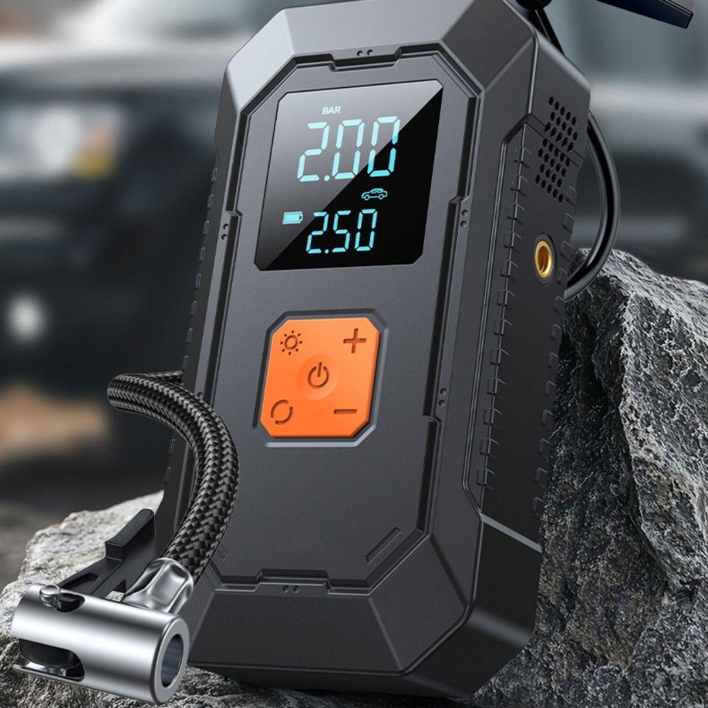 with Air Pump Auto Tire Inflator 4 in 1 Electric Air Pump Professional Car Jump Starter