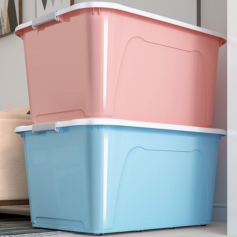 Extra Large Plastic Storage Box for Clothes, Quilts, and Toys - Thickened Organizer with High Capacity