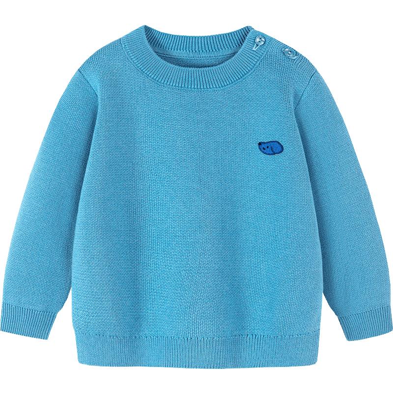 

Minibala Girls Turtleneck Soft Sweater 80