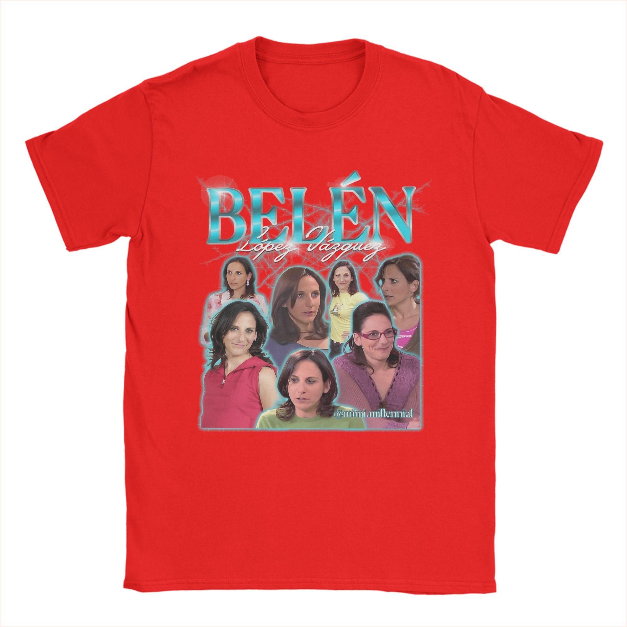 

Unisex Belen Lopez Vazquez 90s T Shirts Cotton Clothing Funny Short Sleeve O Neck Tees Plus Size TShirt S