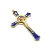12*7cm Saint Benedict Cross Jesus Christ Cross Pendant Religion Pray Decoration Supplies