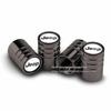 Jeep Tire Valve Stem Caps for Grand Cherokee, Compass, Wrangler, and Cherokee - Decorative Set