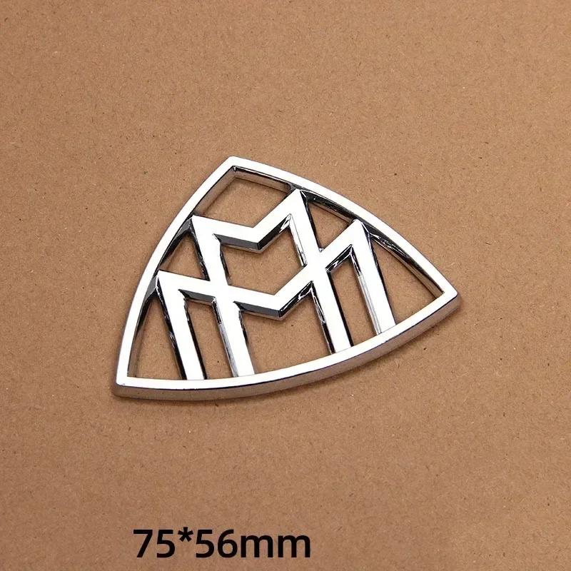 

C200 E200 New 2025 For Mercedes Benz ABS Car Emblem for Mercedes Benz Maybach S400 S500 S600 C-pillar Side Rear Triangle Trunk B Maybach badge 1pc