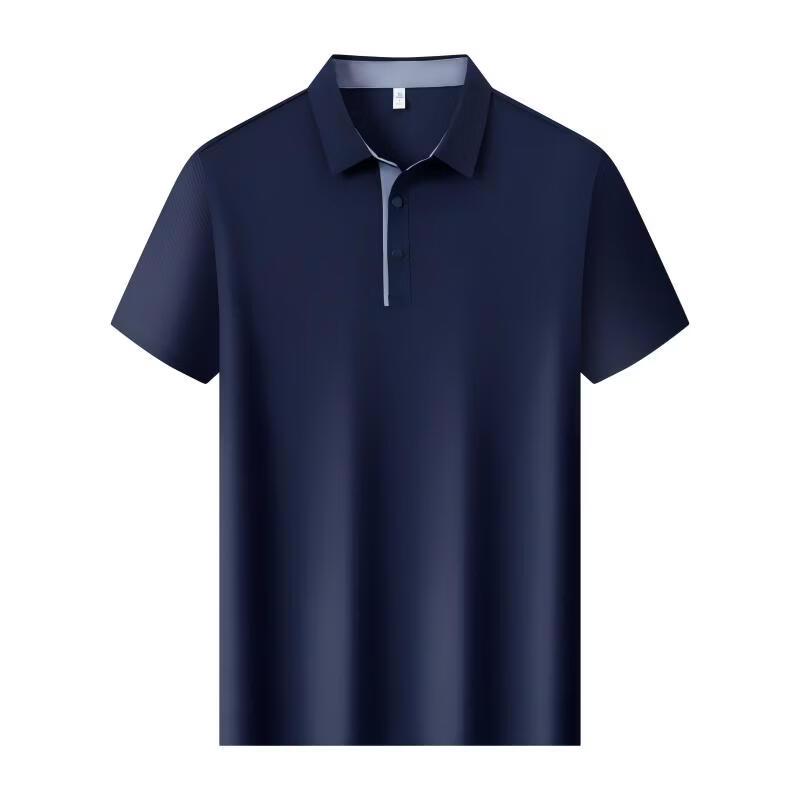 

Qiaogrui Men s Ice Bead Anti-UV Cooling Polo T-shirt 86299M 3XL