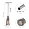 10/20 Stück 14G 15G 16G 18G 19G 20G 21G 22G 1" Stumpfe Dosiernadel für Flüssigklebepistole 43mm Länge