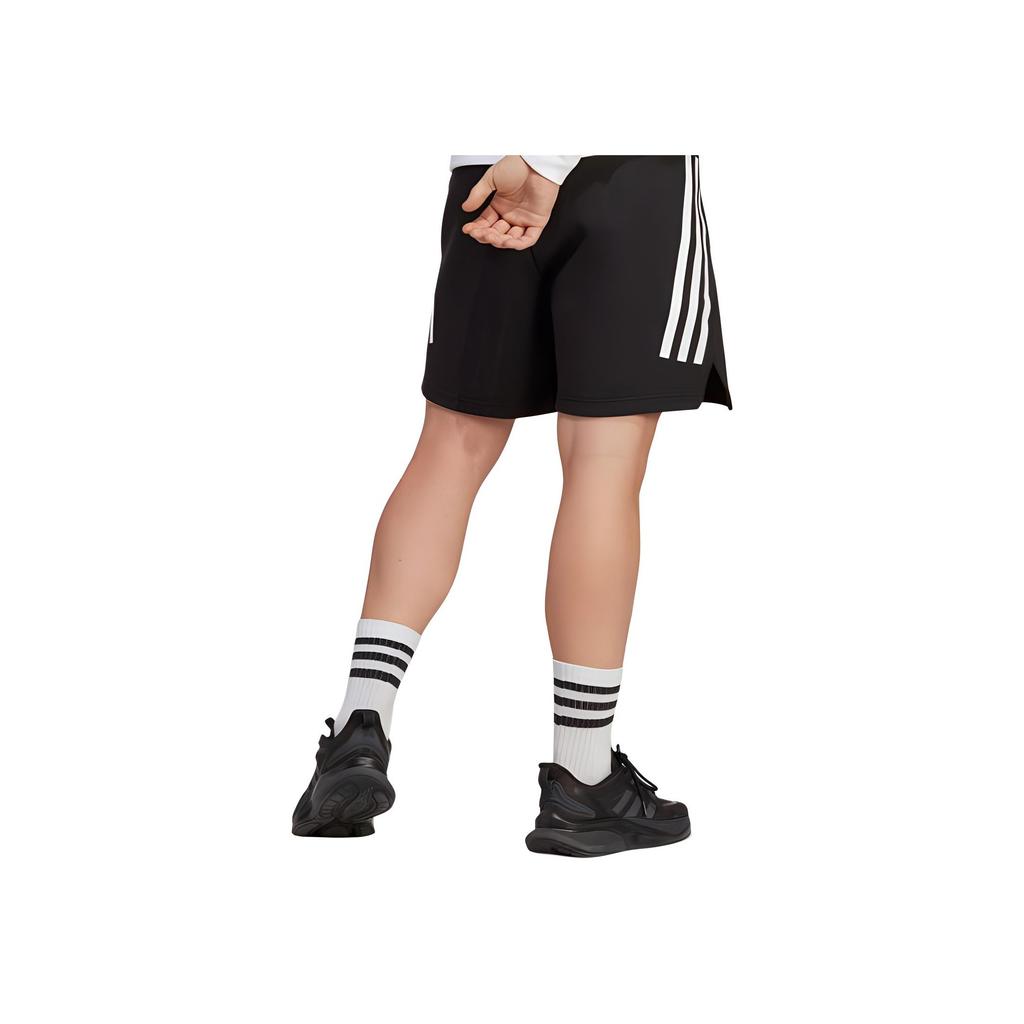 adidas Future Icons Striped Shorts Men Bottoms Black IC3752