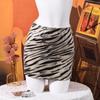 2026 Summer Exclusive Slim-Fit Sequin Animal Print Skirt