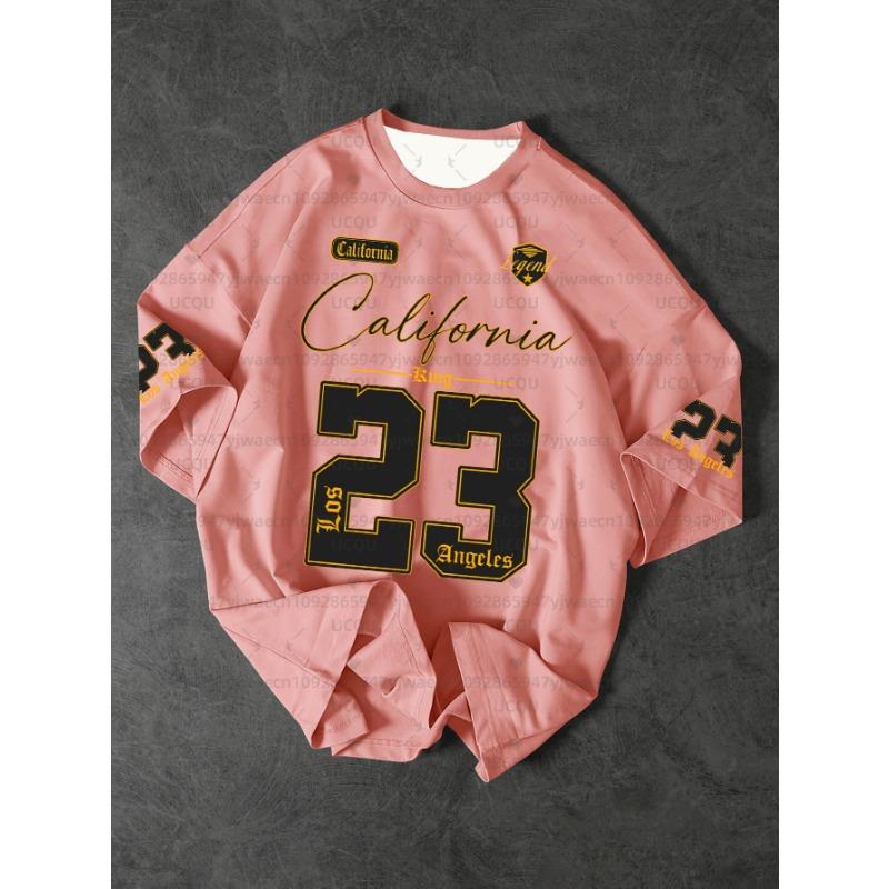 Summer New Brooklyn No.93 Personality American Jersey Women's Men's Casual