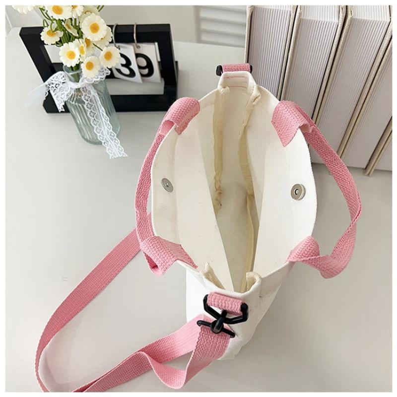 Steal Brainrot Canvas Shoulder Bag Six Seven Cartoon Pattern Print Crossbody Boys Girls Fashion Large Capacity Handbag A 67 Kid Friendly Entertaining