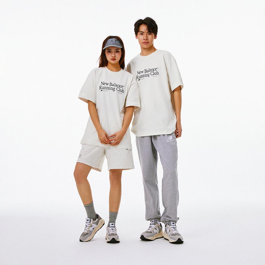New Balance Sports Life Collection T Shirt Unisex White NEE11251-IV