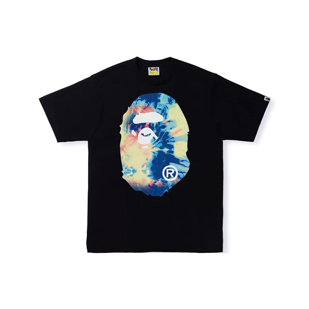 Bape Tie Dye Big Ape Head Tee 1I30-110-036