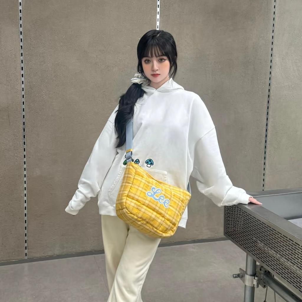 New Lee Fabric Crossbody Bags Regular Women's Yellow LE250039M-201