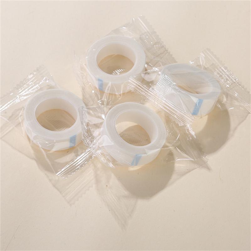 1/5/10/50/100PCS 9M*1.25CM White Eyelash Extension Lint Eyelid Sticker Tape Eye False Lashes Patch Breathable Medical Paper Tape