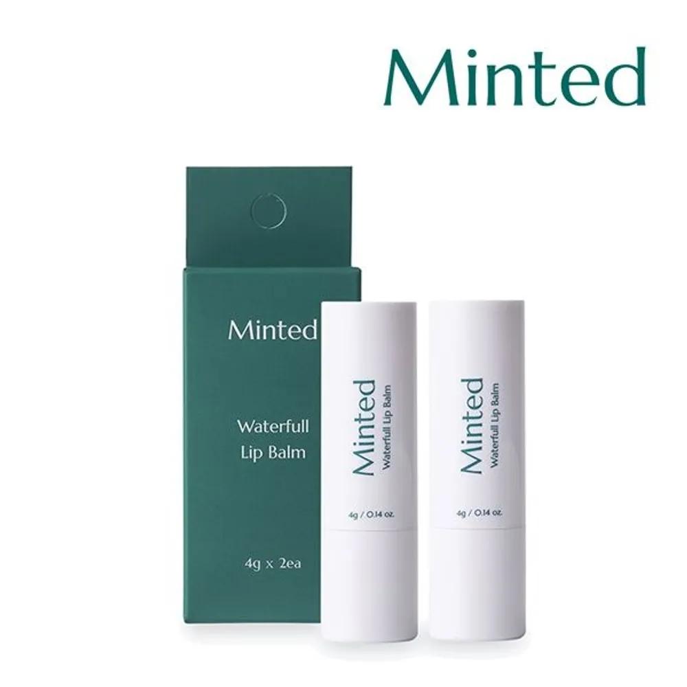 [Minted] Waterful Shea Butter Lip Balm (Pack of 2)