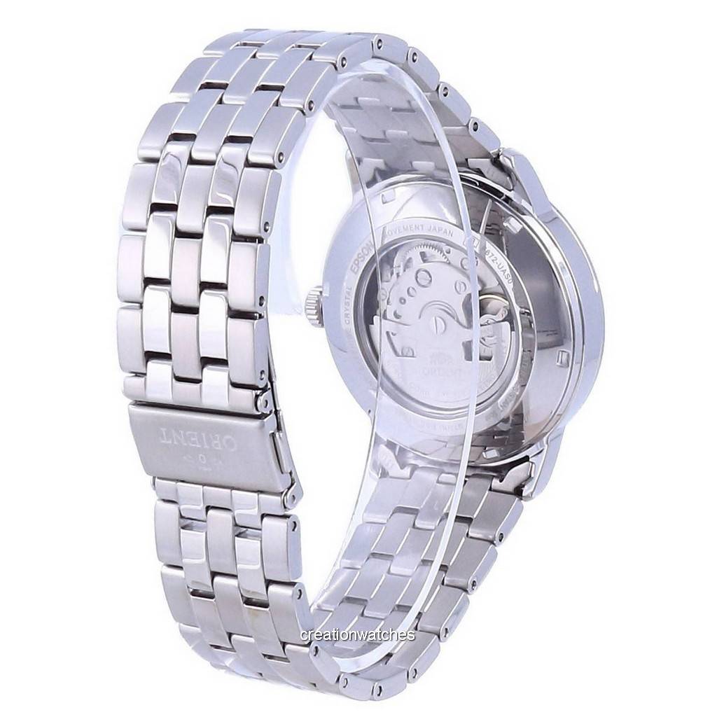Orient Contemporary Blue Dial Stainless Steel Automatic RA-AC0F09L10B Men's Watch