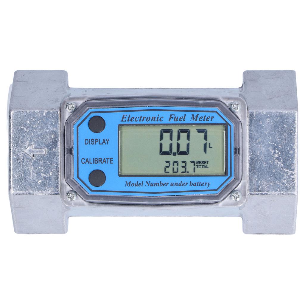 Cyfrowy Miernik Turbinowy Miernik Turbinowy Elektroniczny Cyfrowy Przepływomierz Paliwa Cieczy Wody Gazu Oleju 2 cale 2,3V‑3,3V LLW‑50