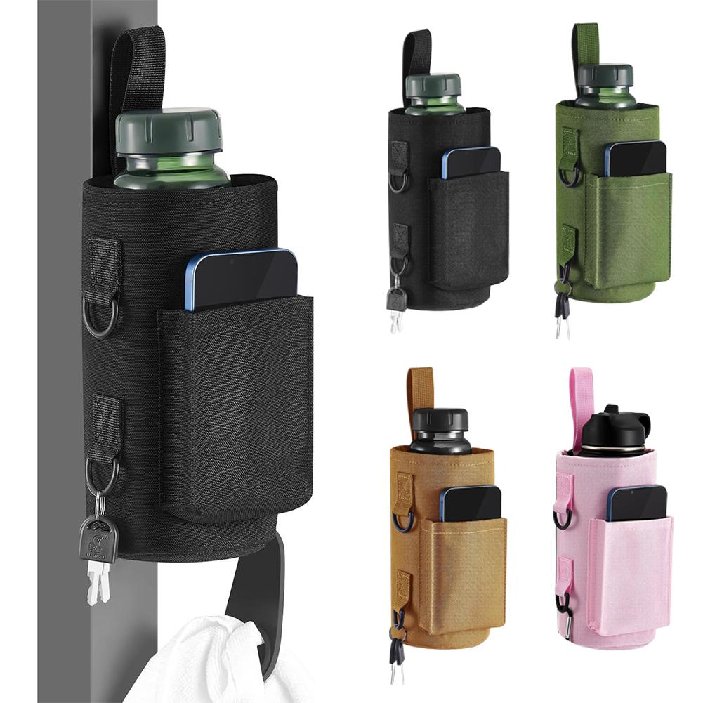Magnetic Gym Water Bottle Bag Non Slip Magnetic Gym Carrier Sling Bottle For Gym Portable Holde I6C7