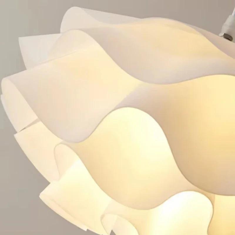 Flower Acrylic Pendant Light Modern Home Decoration Nordic Hanging Lamp Living Room Dining Room Decor Bedroom Luxury Chandelier