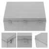 Waterproof Enclosure Case Durable ABS Outdoors Electrical Gray Project Box 600x500x220mm