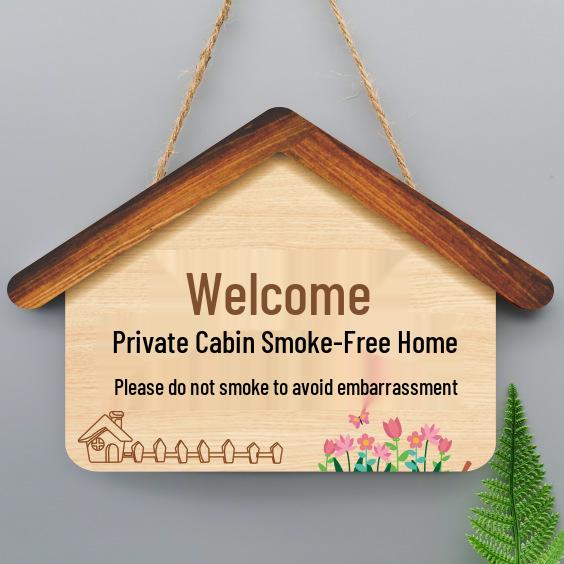 Creative Welcome Home Hanging Sign for Entryway