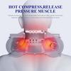 Jinkairui Massage Pillow Heated Acupressure Massager Deep Kneading Shoulders Relax Whole Body Muscles
