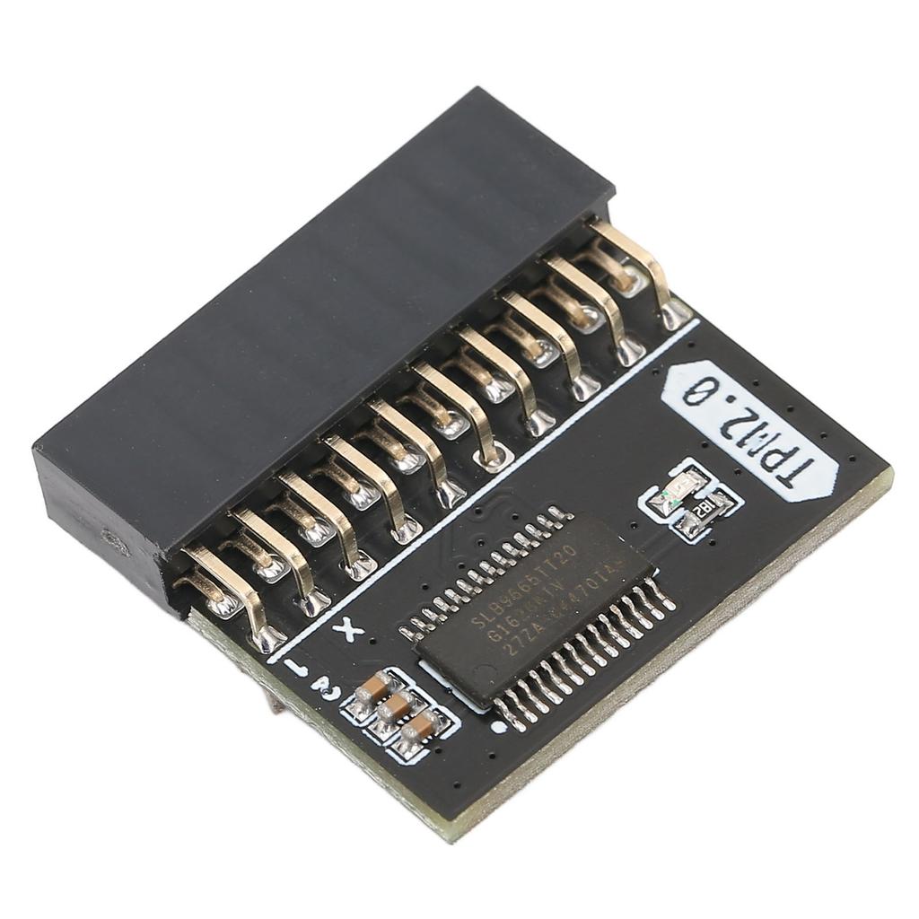 TPM 2.0 Encryption Security Module 20Pin Standalone Crypto Processor TPM 2.0 Module for Win11 for Gigabyte for ASUS