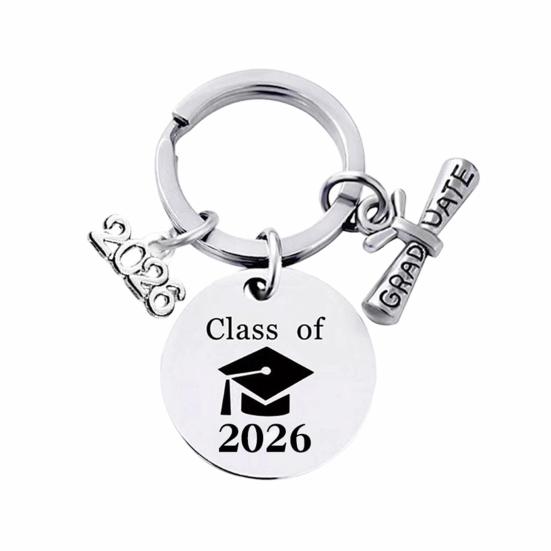 Brelok na ukończenie szkoły Klasa 2026 Absolwenci Szkoły Średniej i Uczelni Znaczący Brelok na Ukończenie Szkoły dla Niej Jego Dekoracja na Ukończenie Szkoły