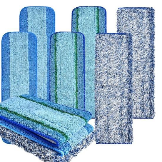 Microfiber Cleaning Mop Pads Set Deep Cleaning Dusting Pads Laminate Floors Reusable Floor Cleaning Pads