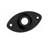 1 pcs Oval Jack Plug Socket for Guitars Electric Chrome Electric Bass Guitar