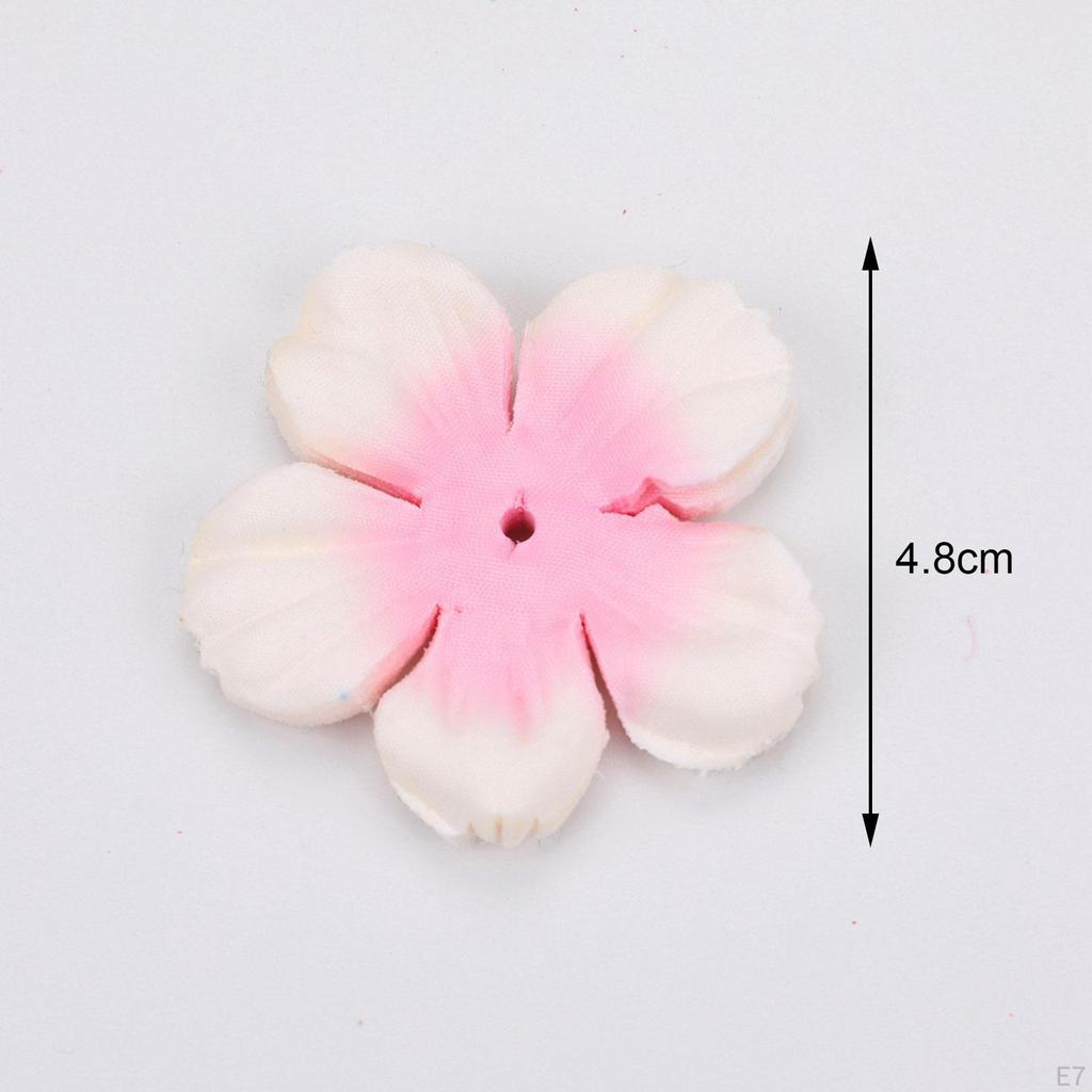 500 Pieces Flower Petals Artificial Fake Silk Floral Head for Garden