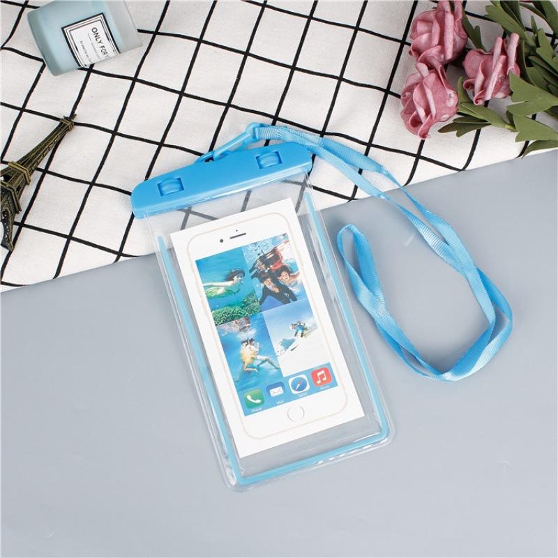 Pochette étanche universelle pour téléphone portable, idéale pour la natation, la plongée, la photographie sous-marine, avec cordon scellé, anti-perte, rangement et organisation