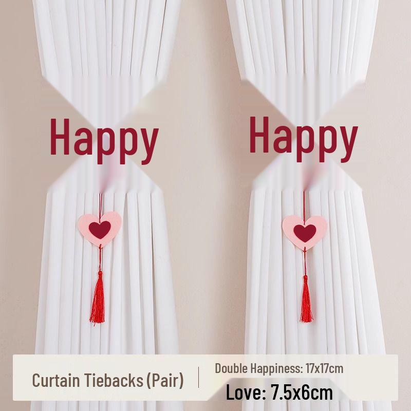 

2025 Fairy Butterfly Wedding Tiebacks for Bridal Bedroom & Living Room Decor