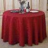 Polyester Washable Tear Resistant No Fading Round Tablecloth for European Kitchens 2025