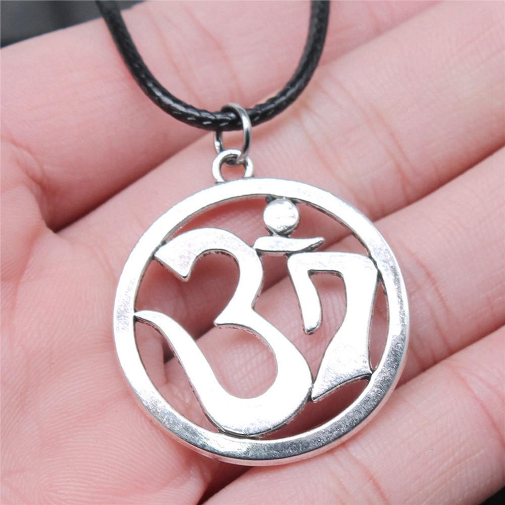 Liebesherz Engel Frieden Halskette Lederkette 45cm Damenschmuck Geburtstag Trend Beschläge